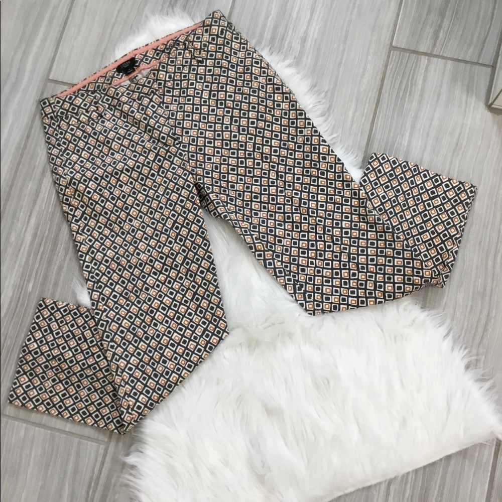 J Crew Stretch City Fit Sz 4 Capri